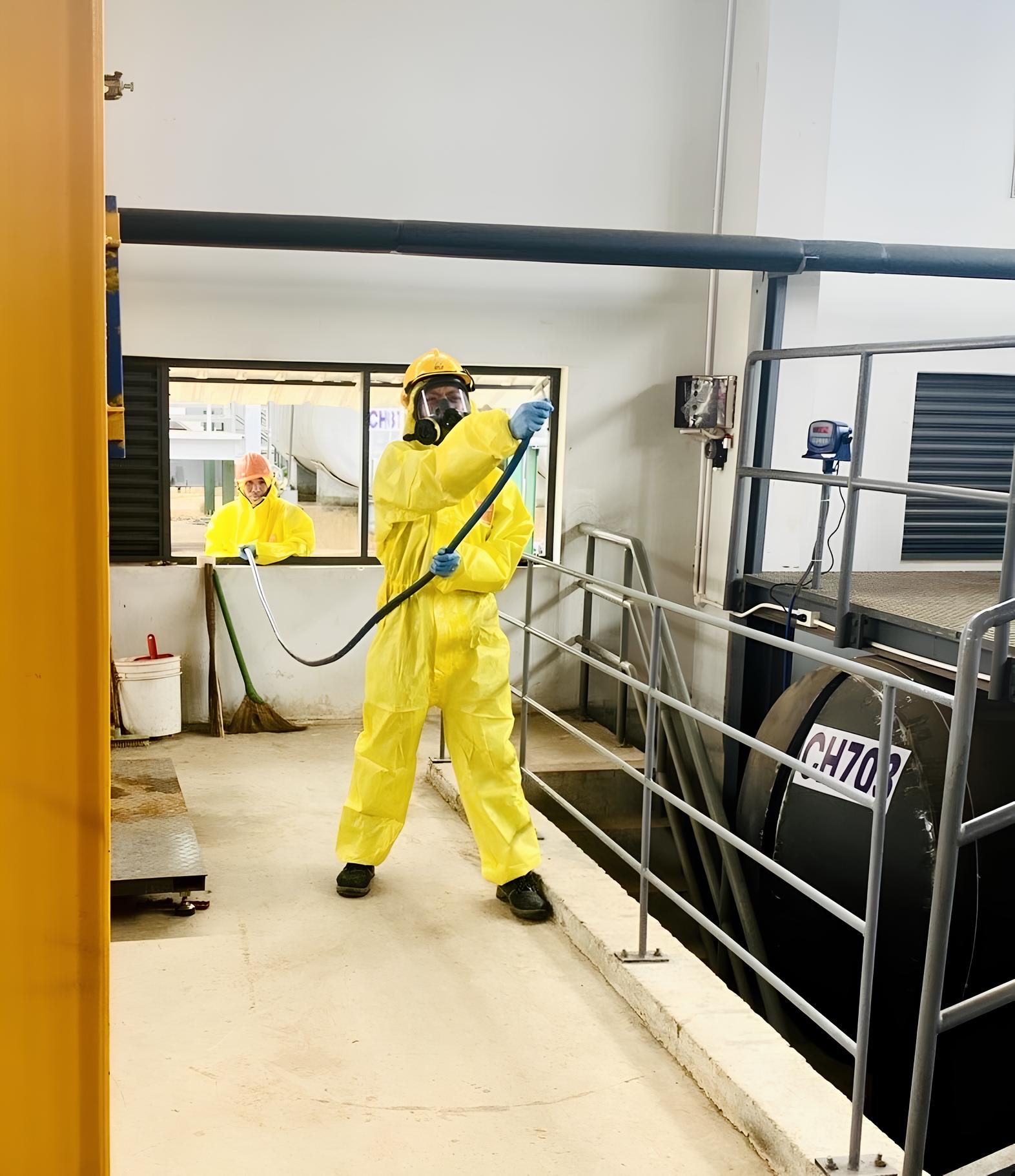 Công ty Cổ phần HC Bảo Lâm tổ chức tập huấn và diễn tập phương án phòng ngừa, ứng phó sự cố hóa chất