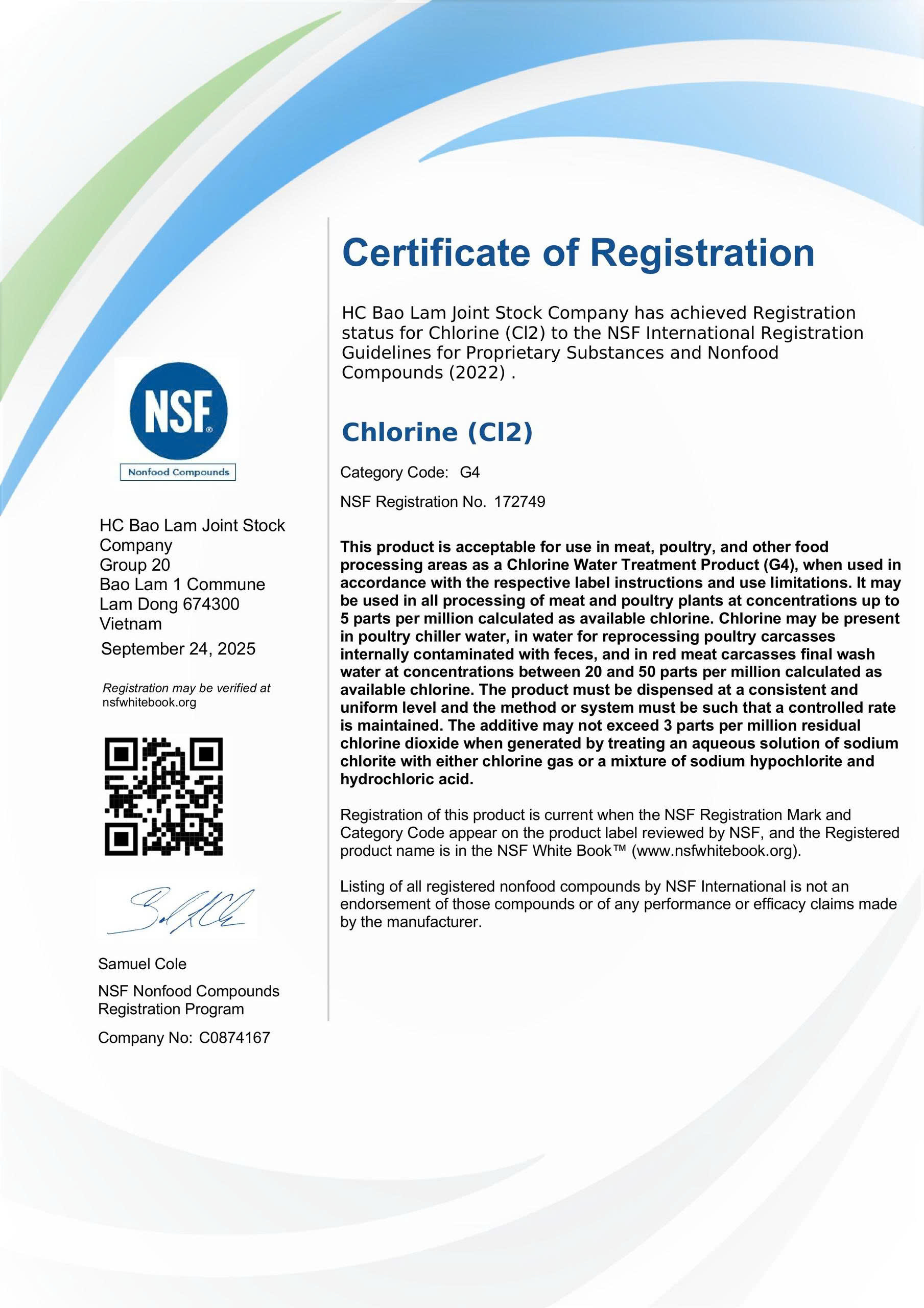 Hóa chất Bảo Lâm