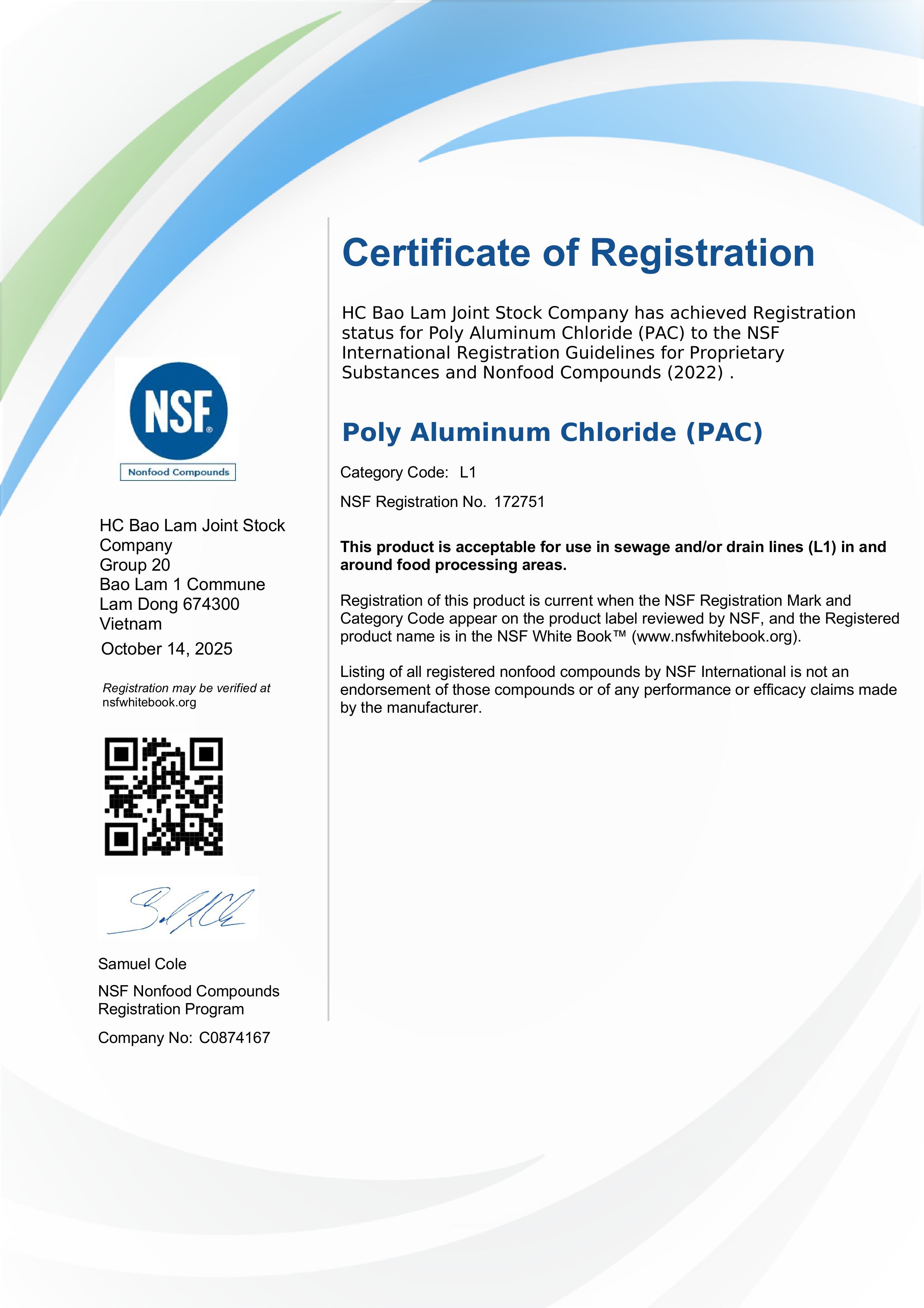 Hóa chất Bảo Lâm