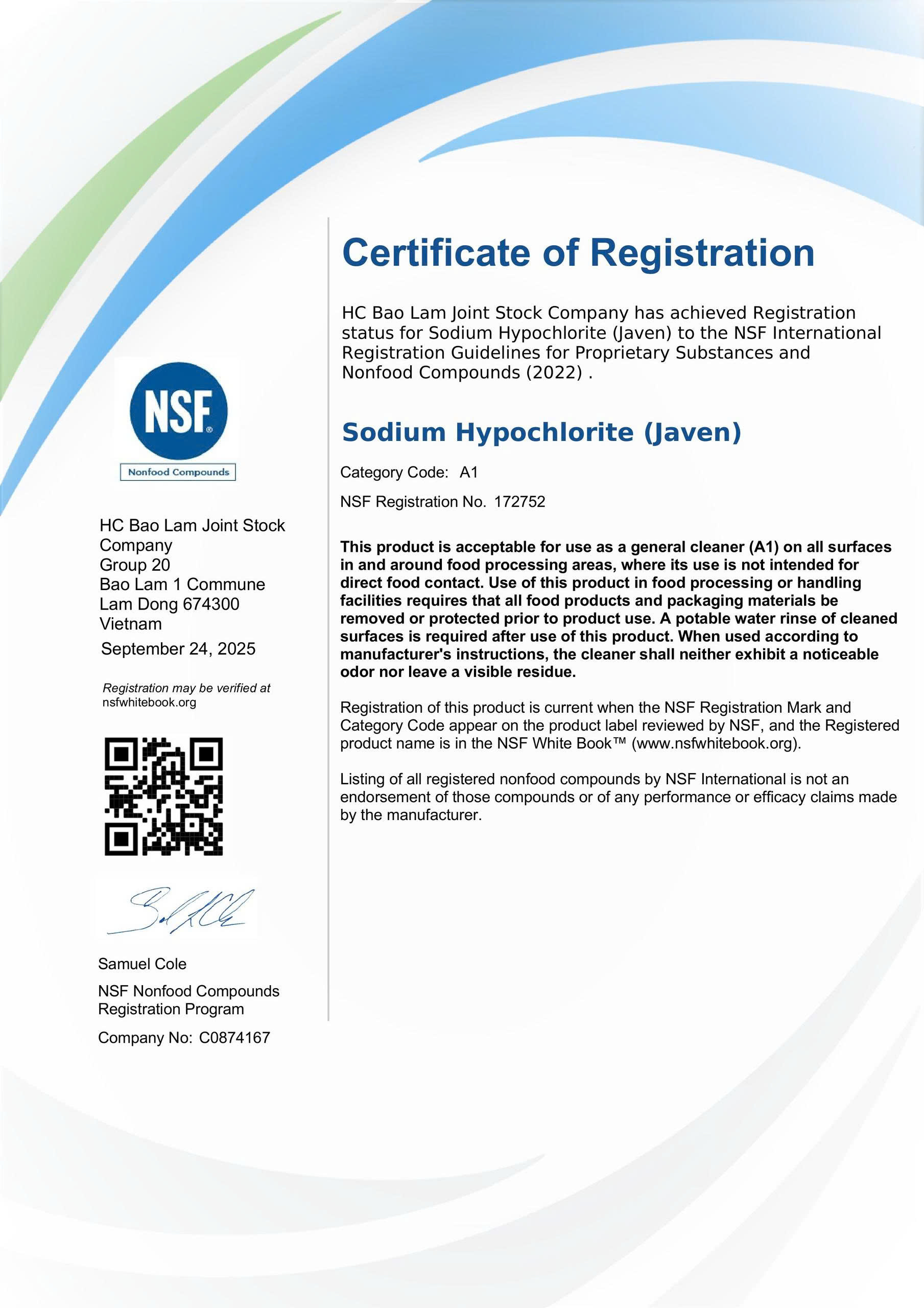 Hóa chất Bảo Lâm